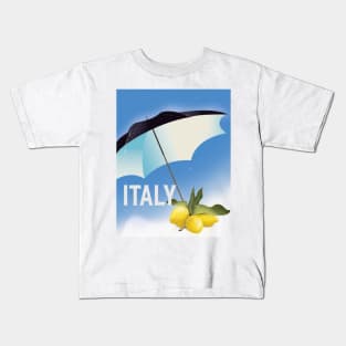 Italy vintage style travel poster Kids T-Shirt